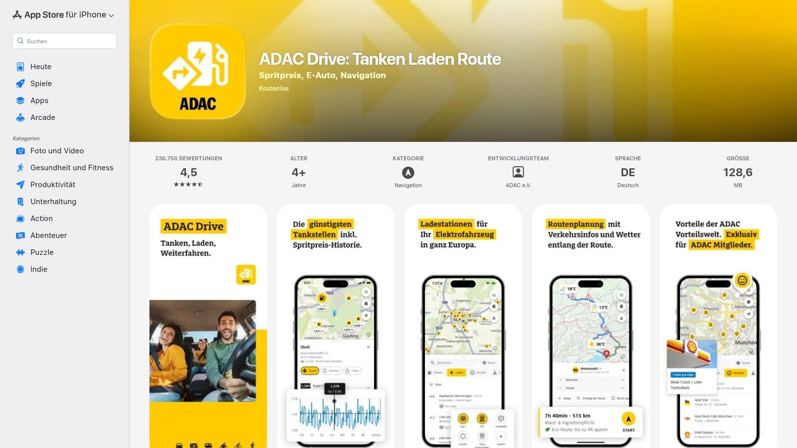 ADAC Drive (formerly ADAC Spritpreise)