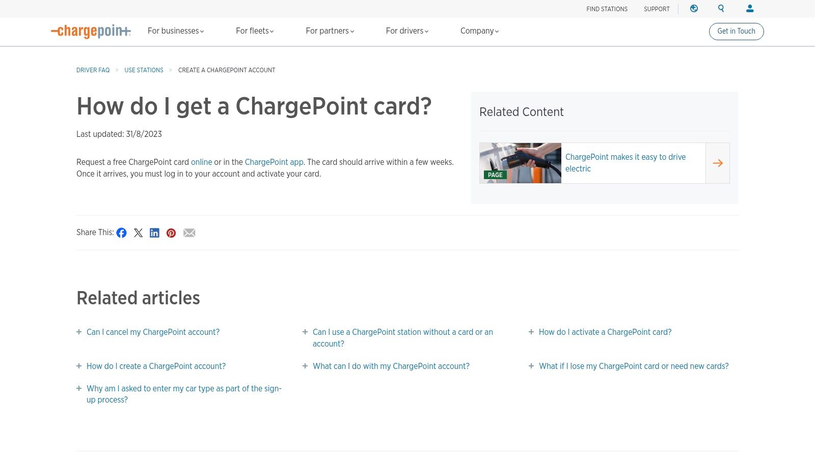 ChargePoint (UK)