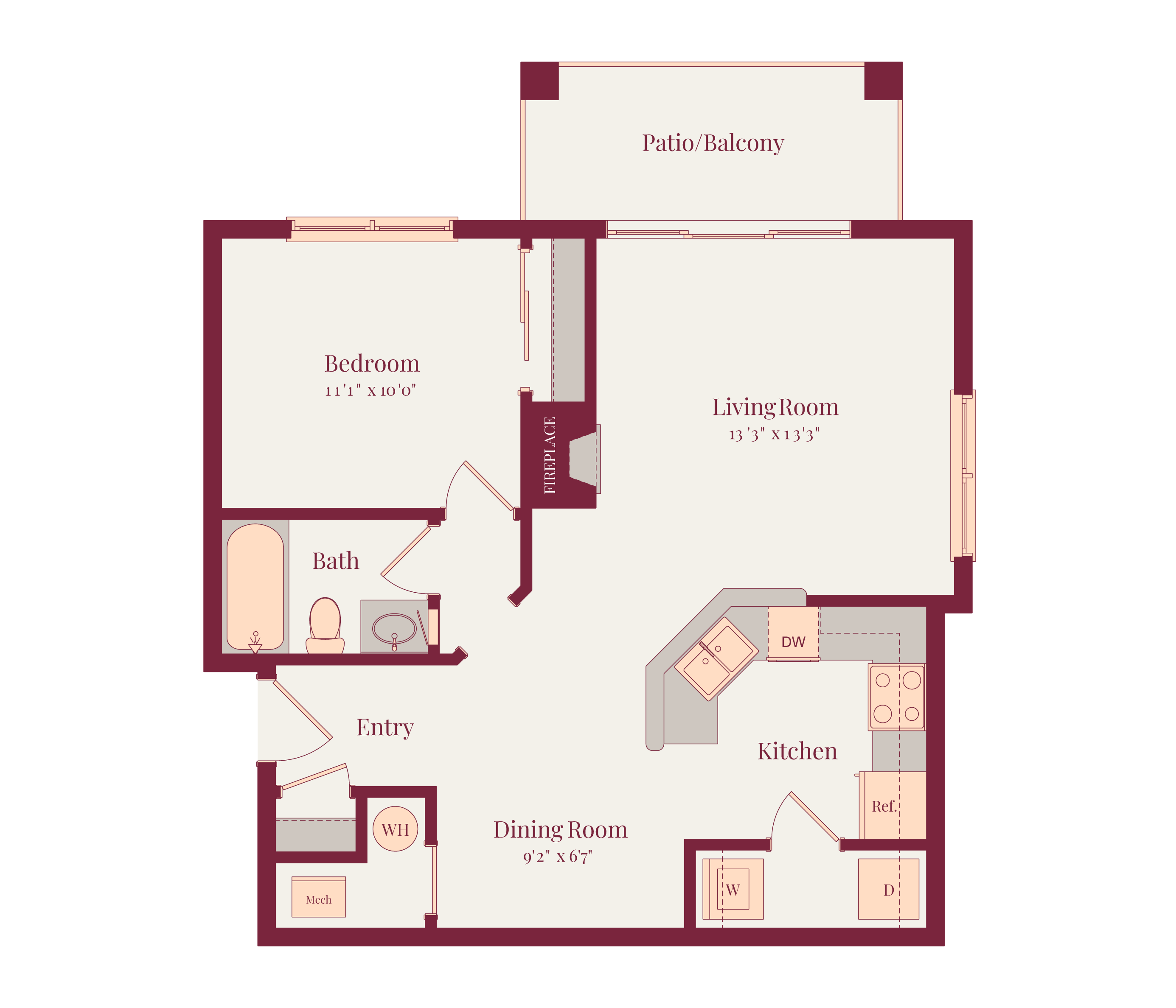 A5 floor plan layout