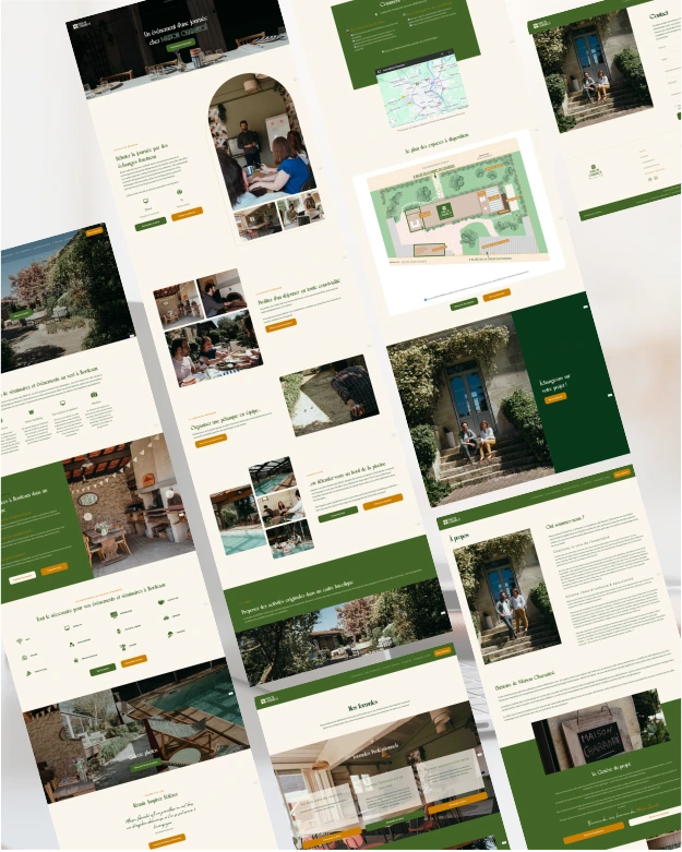 Creation de site web intuitif