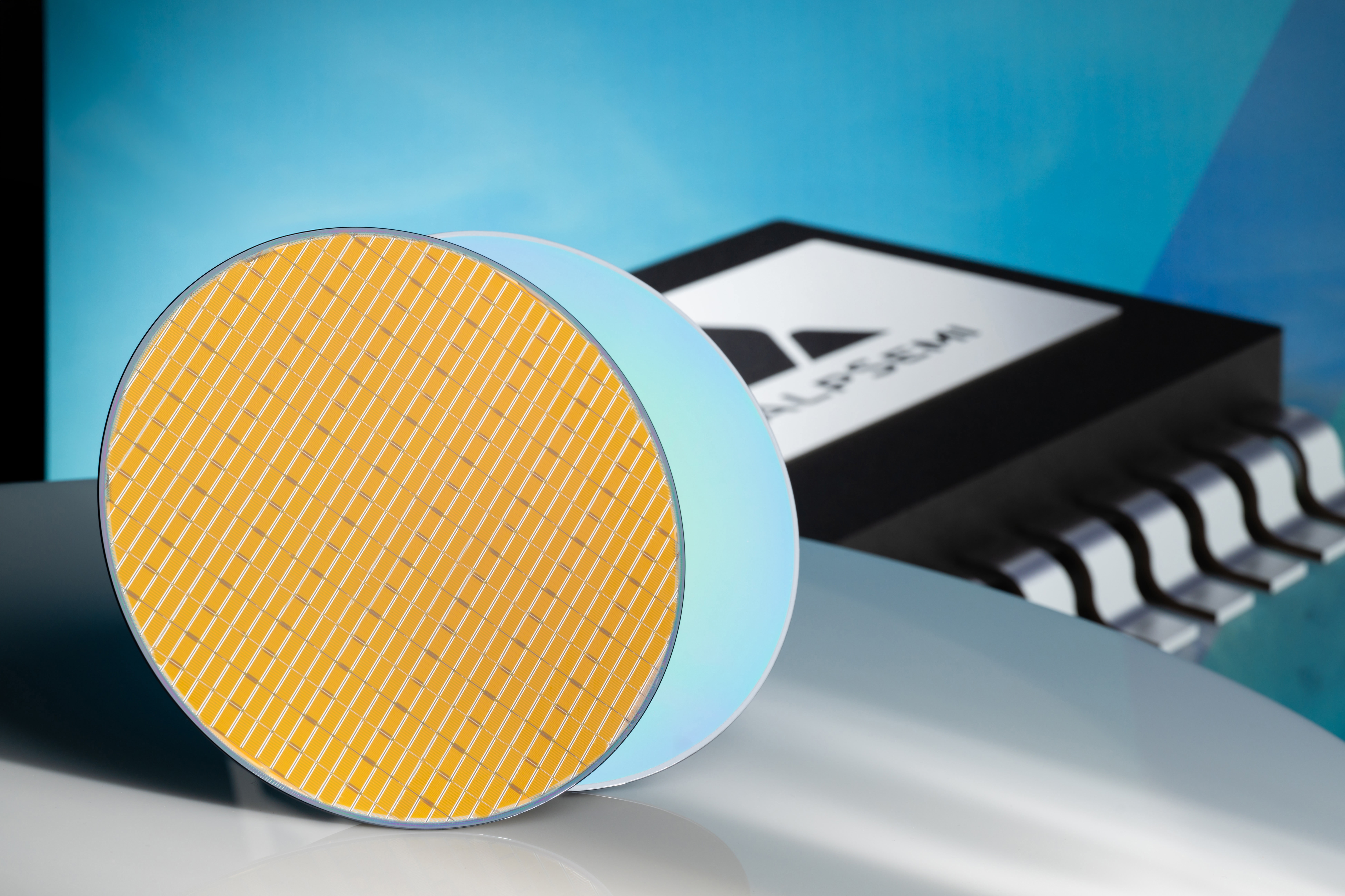 Wafer semiconducteur et composant de puissance AlpSemi