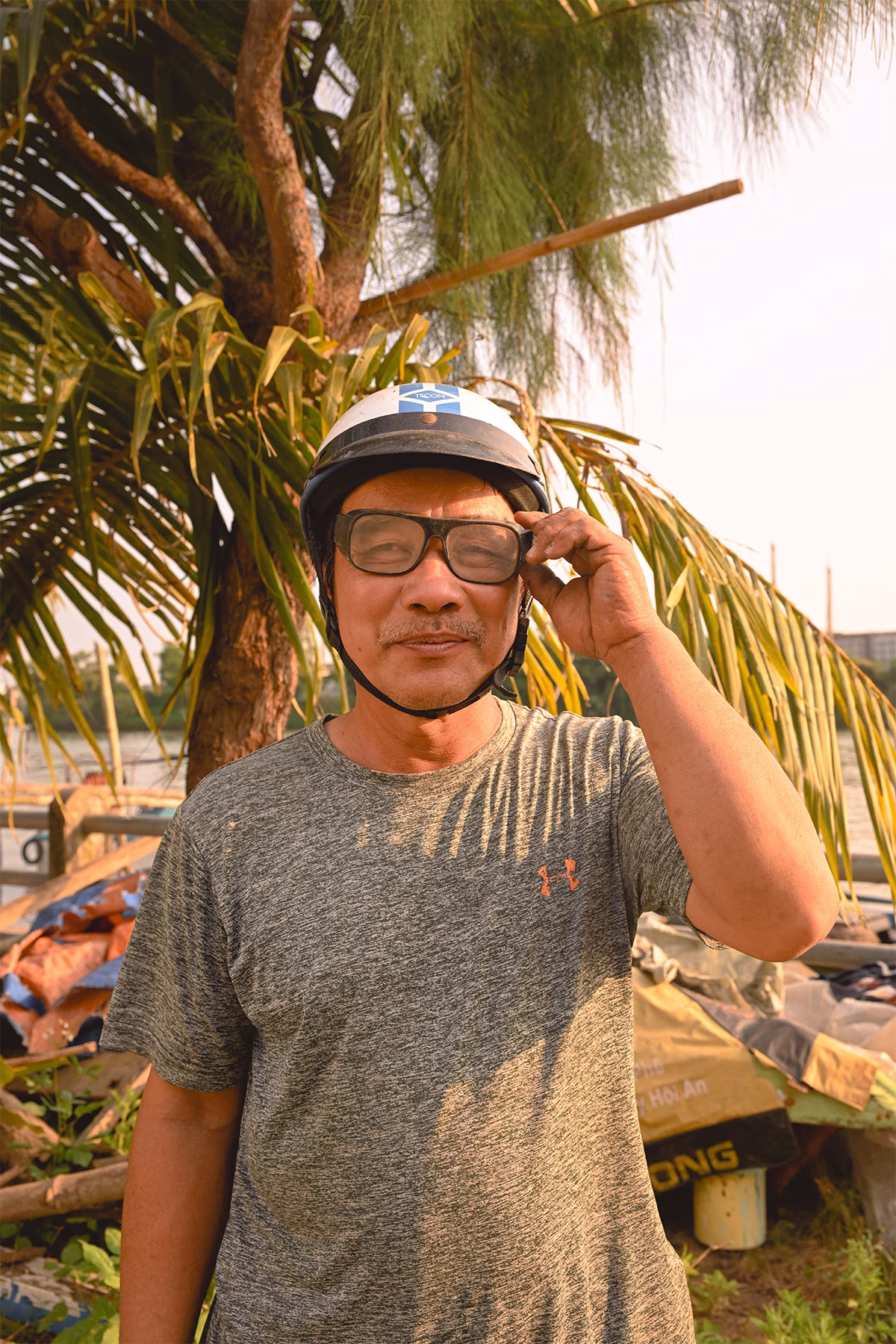 Portrait man in Vietnam