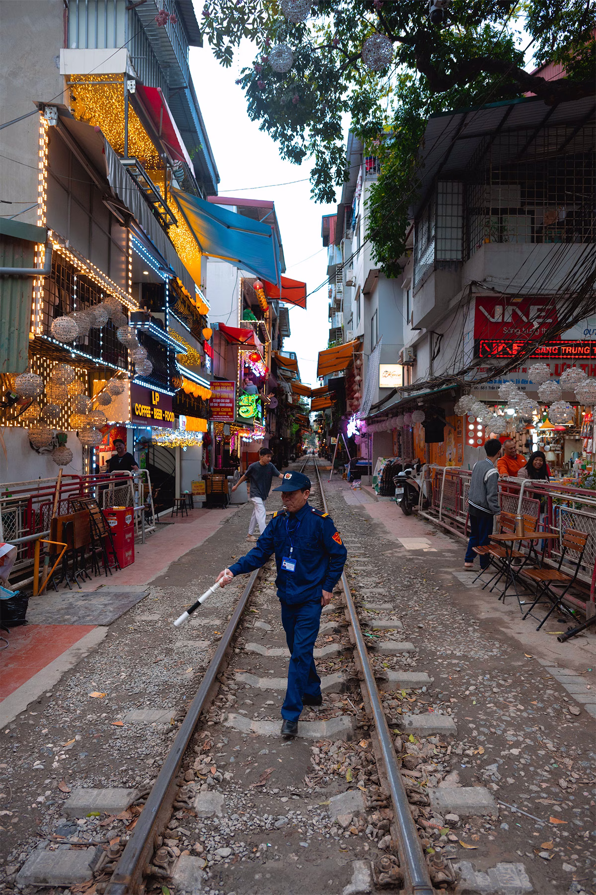Police officer in Vietnam