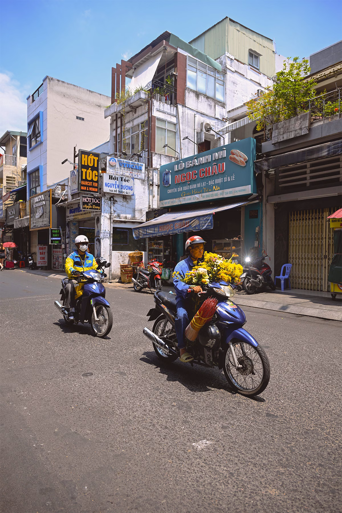 Motorbikes in Vietnam
