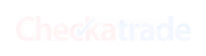 Checkatrade company logo with 'Check' in peach and 'atrade' in blue text on a transparent background.