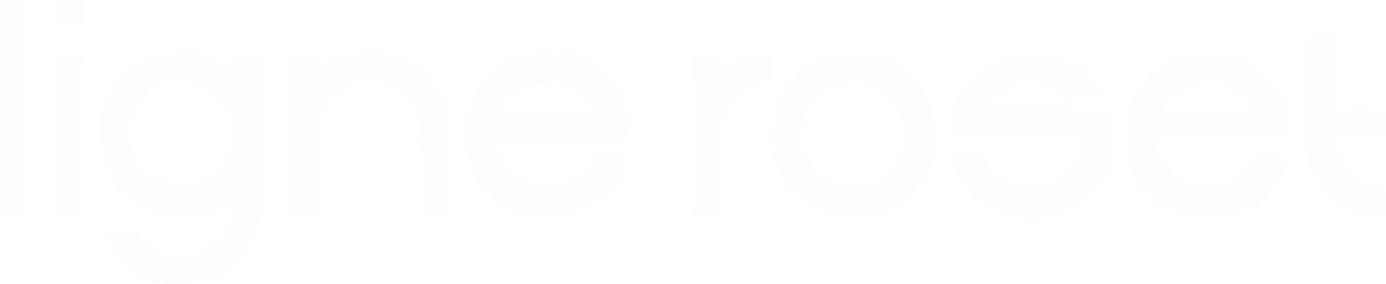 Text logo reading 'lignite roset' in bold lowercase white letters on a black background.