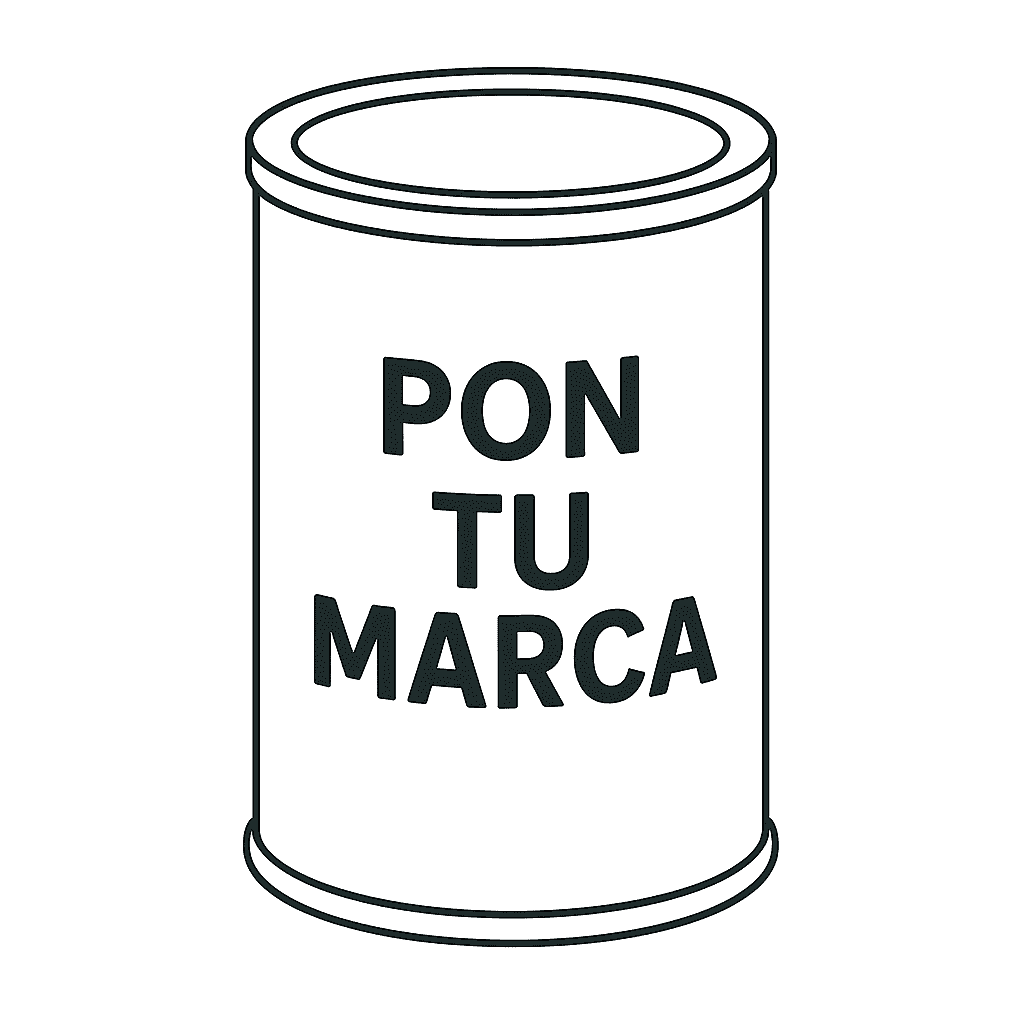 round cans with lid
