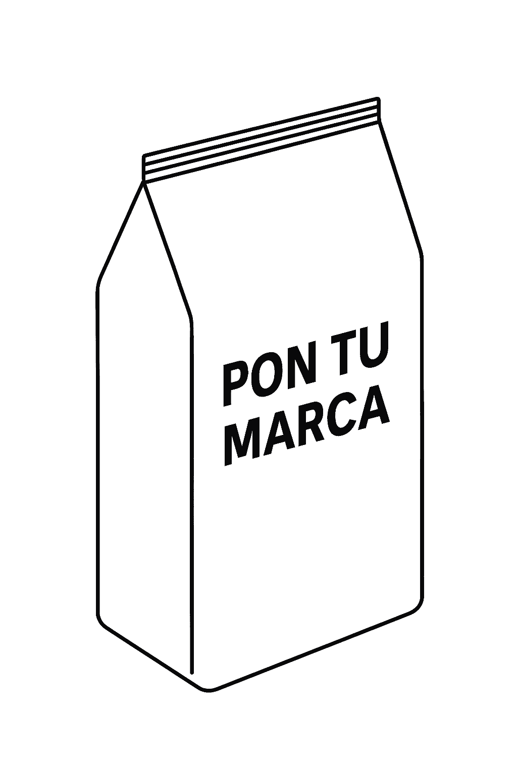 Flexible Bag With Flat Top