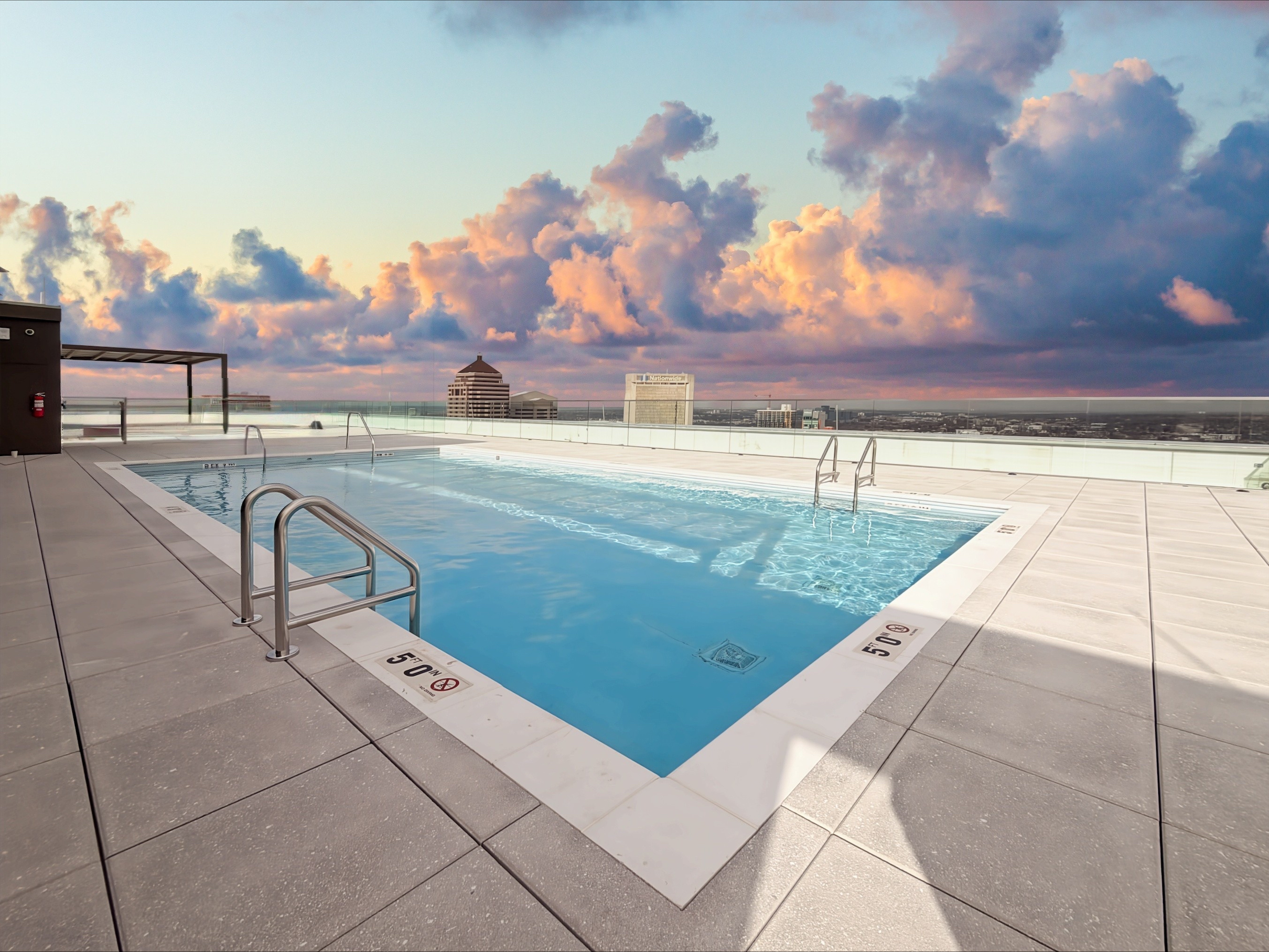 Comprehensive fitness center with a variety of strength training and cardio machines, offering modern workout facilities at Continental Tower in Columbus, Ohio.