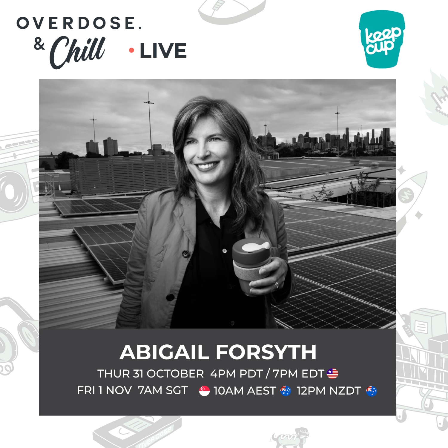 #164 : Abigail Forsyth @ KeepCup