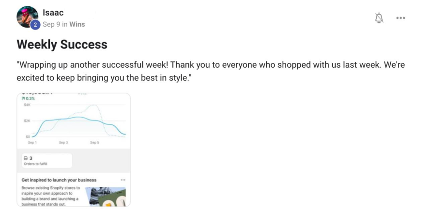 Workshop testimonial