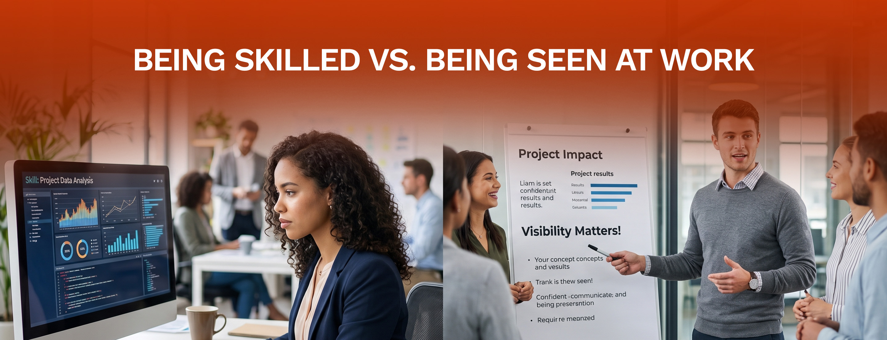 Being Skilled vs. Being Seen at Work