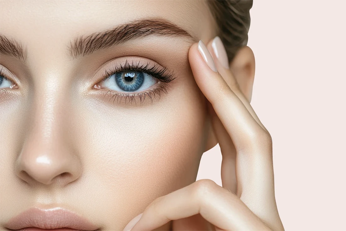 Eyelid lift surgery showing refreshed and rejuvenated eye appearance — Empowered Plastic Surgery, Sugar Land TX