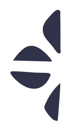 Abstract geometric shapes consisting of two semicircles and two quarter circles arranged vertically with a small gap in between.