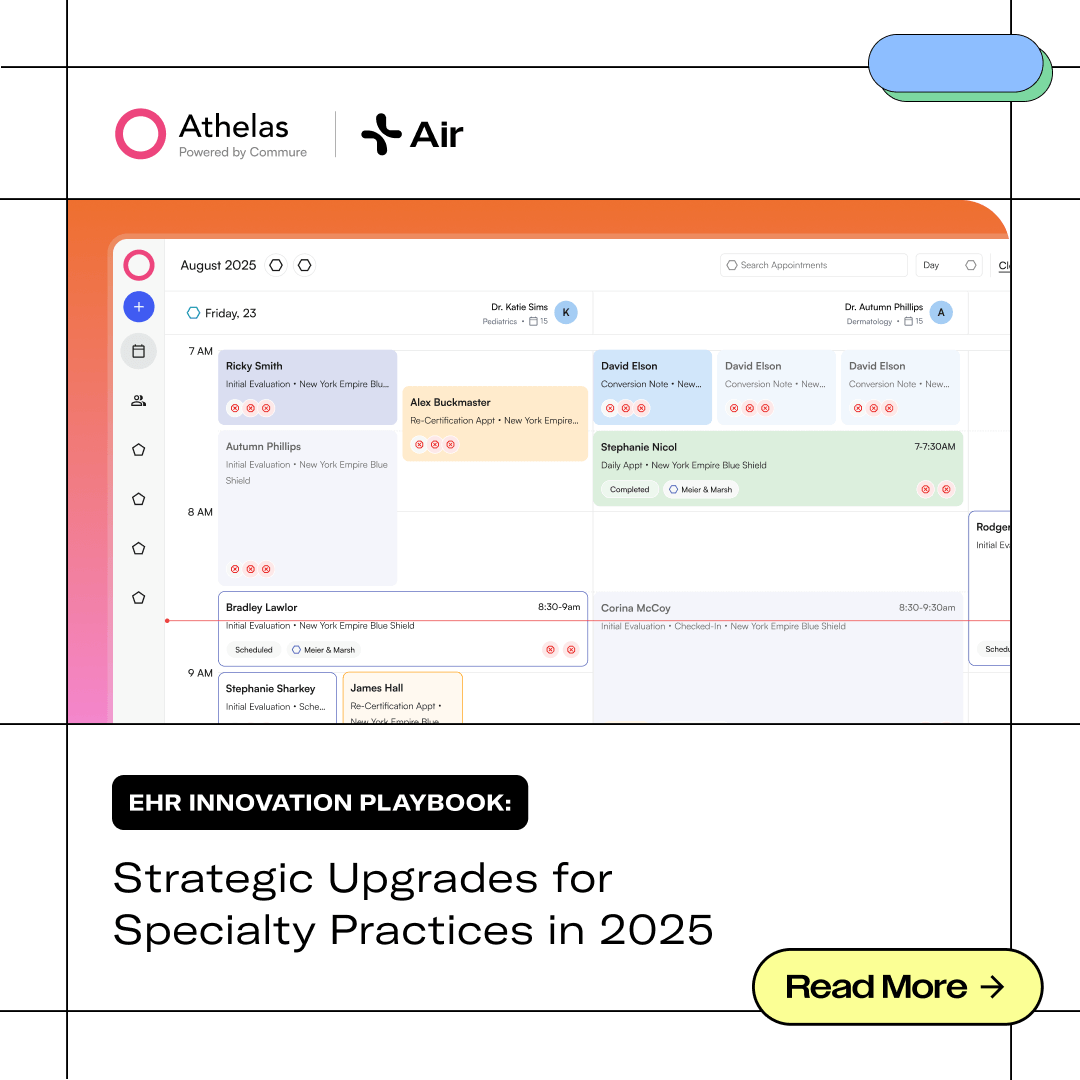 EHR Innovation Playbook: Strategic Upgrades for Specialty Practices in 2025 Part I
