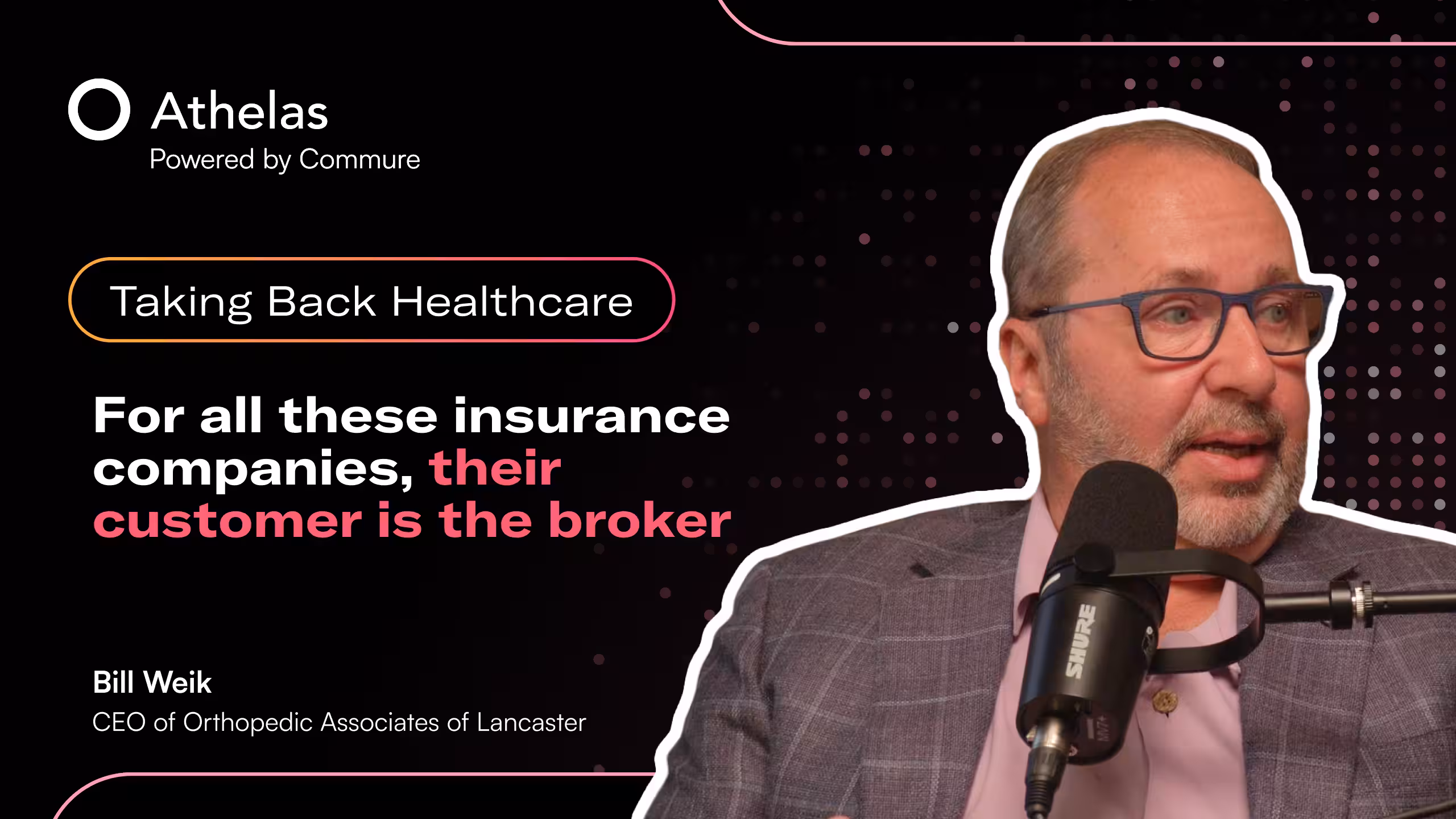 Bill Weik: CEO of Orthopedic Associates of Lancaster