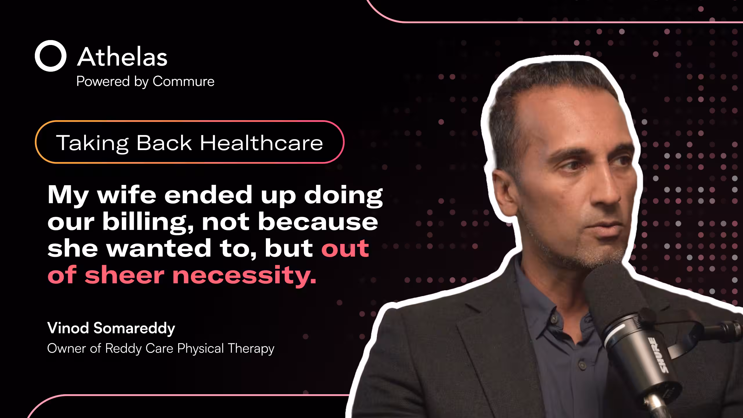 Vinod Somareddy: President and Owner of Reddy Care Physical Therapy