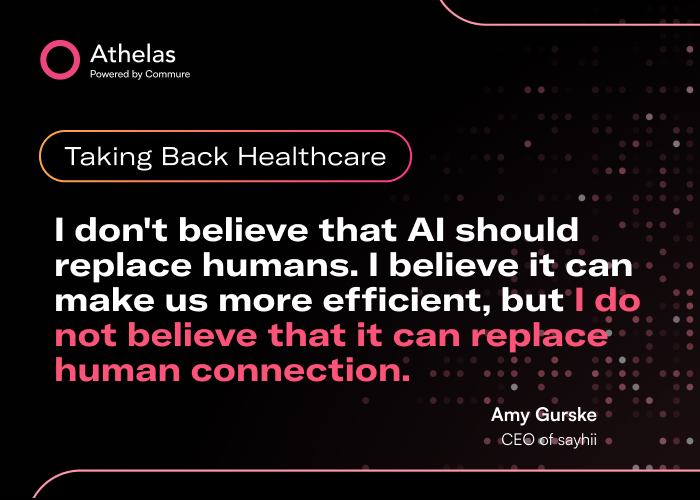 Amy Gurske, CEO and founder of sayhii