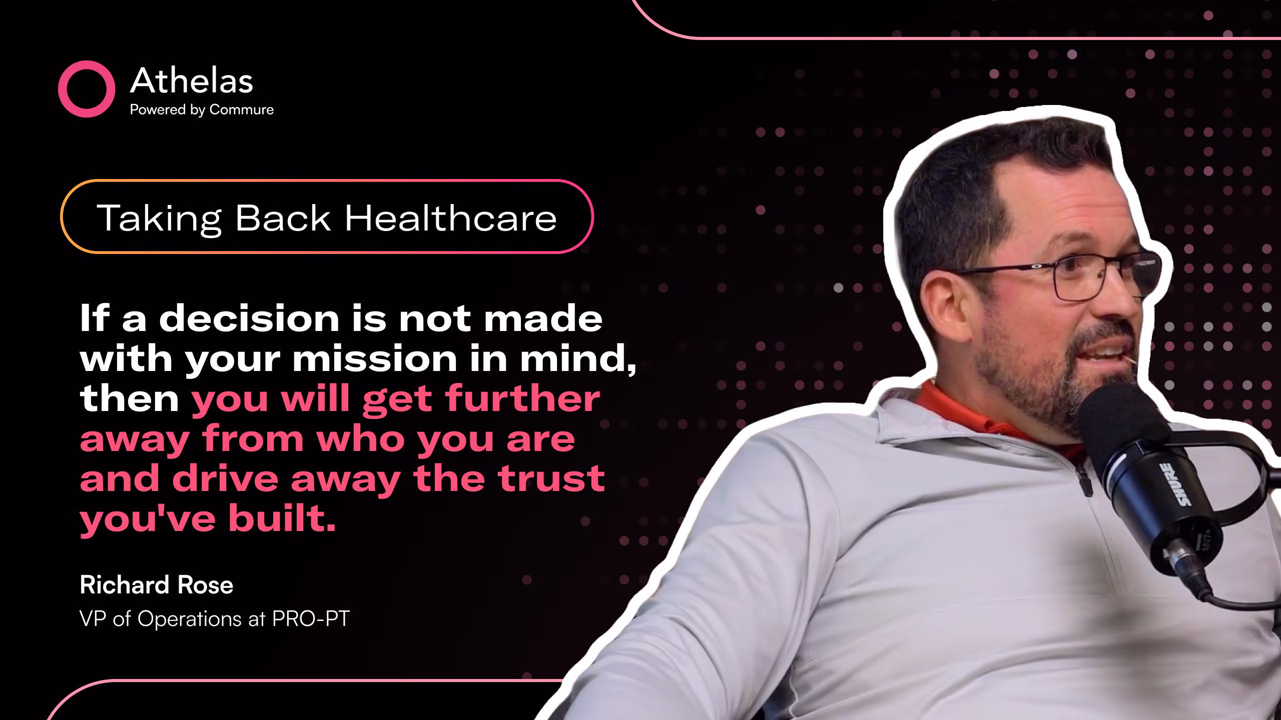 Richard Rose: VP of Operations at PRO-PT