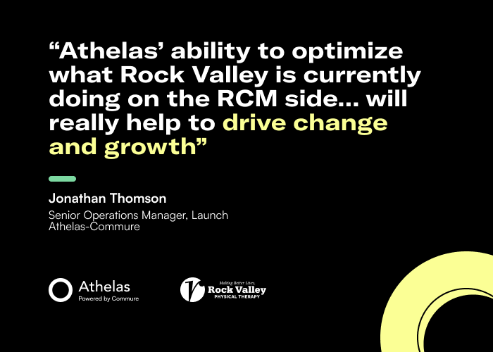 Jonathan Thomson Senior Operations Manager, Launch Athelas-Commure