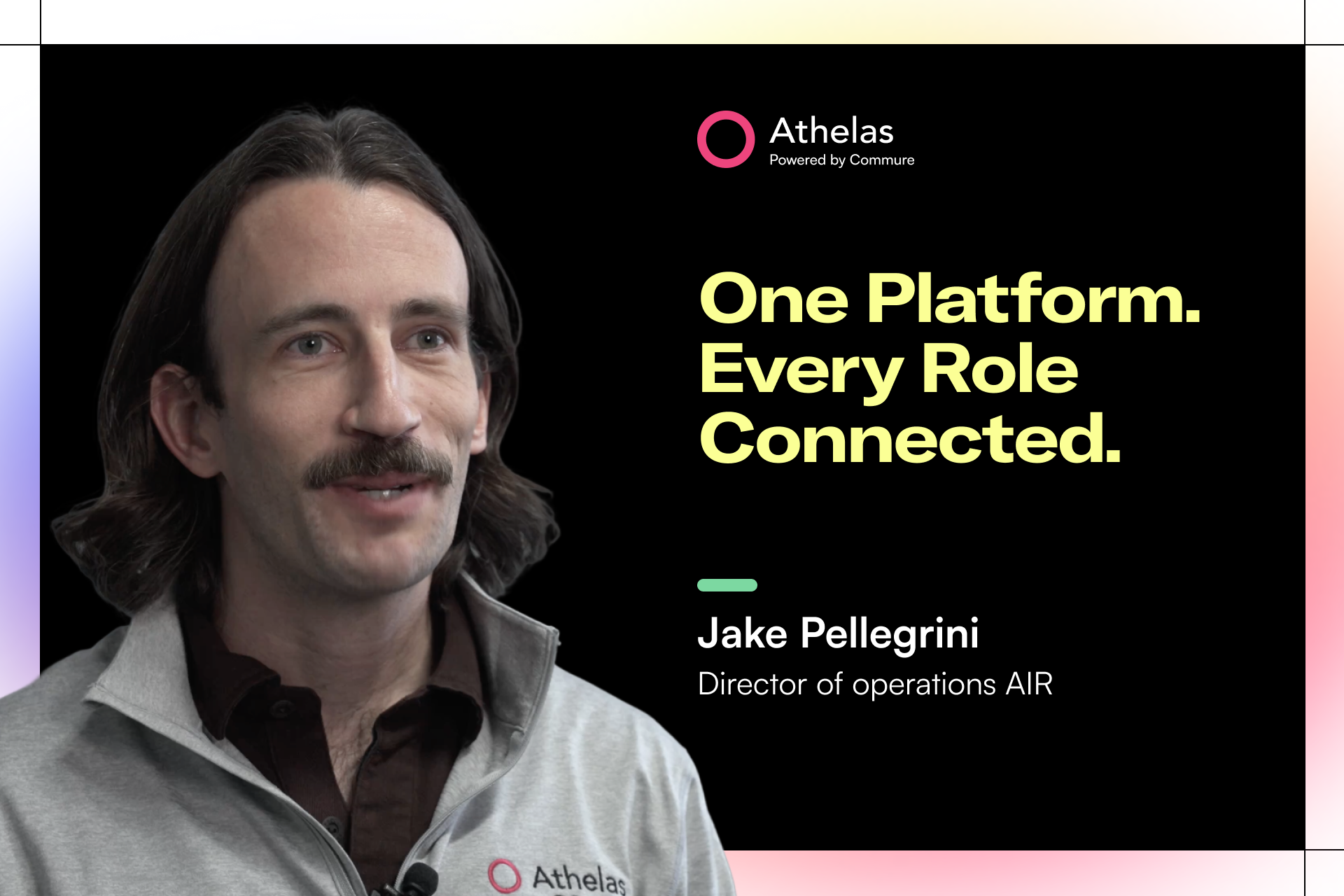 Jake Pelligrini, Director of operations AIR, Athelas Commure