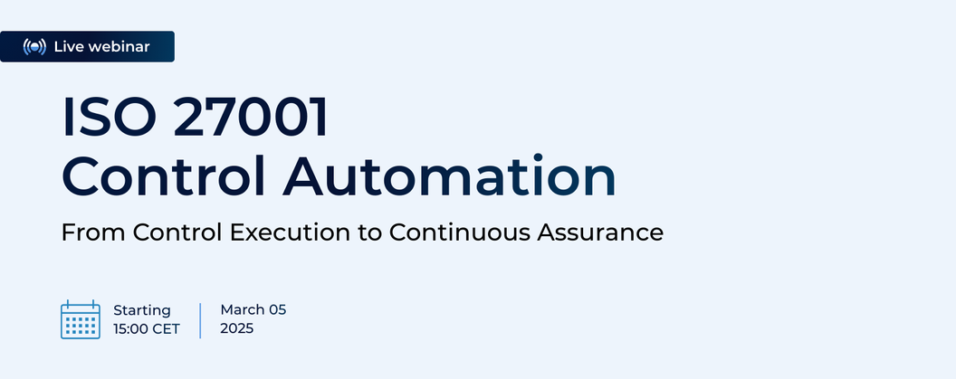 ISO 27001 Control Automation