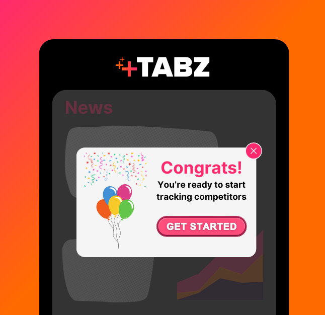 Tabz account fully set up within 24 hrs