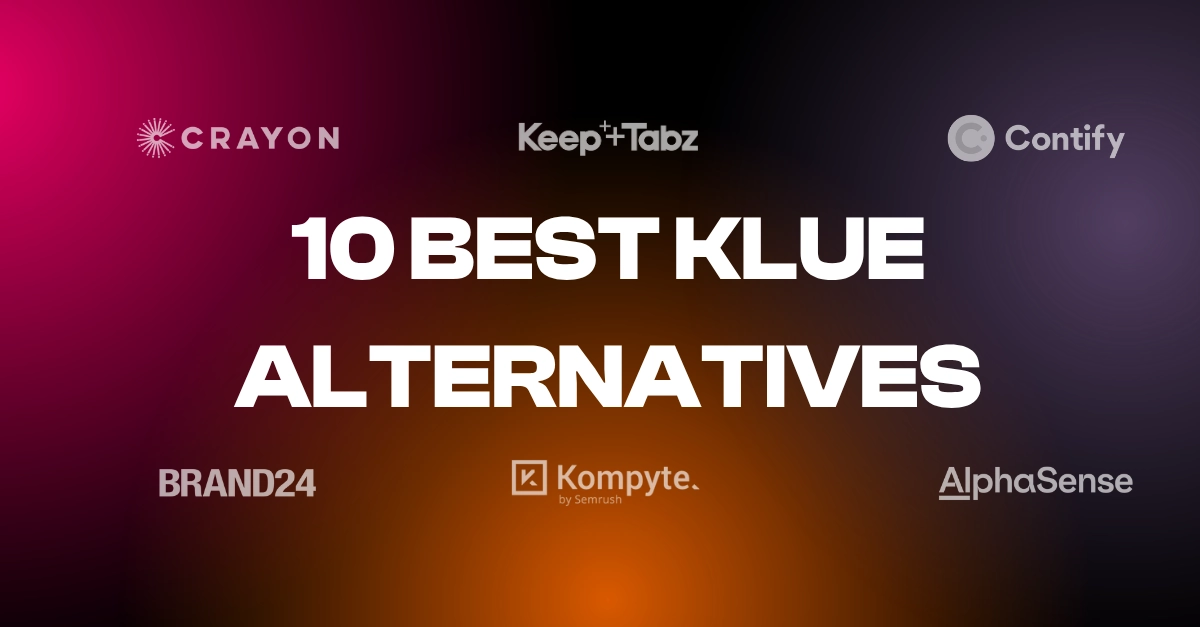 10 Best Klue Alternatives & Competitors [2026]