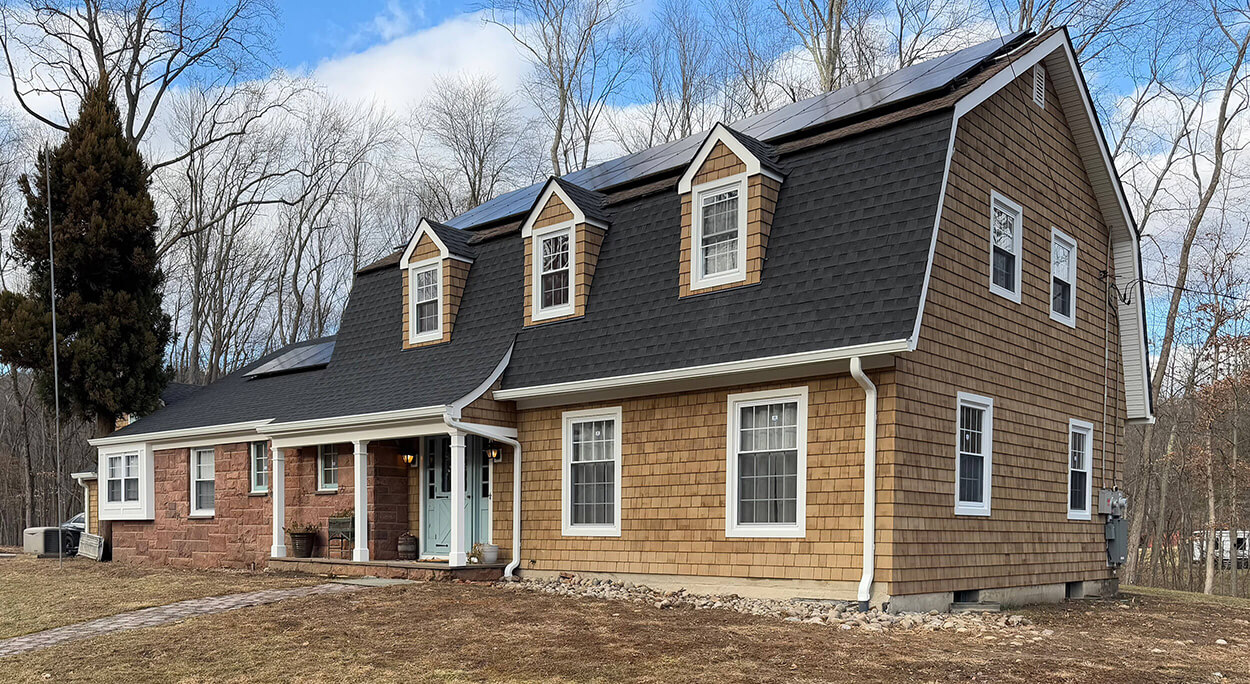Roofing and siding job done by Anello Home