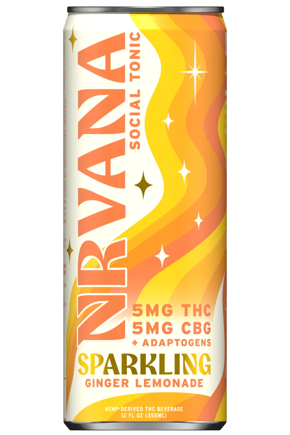 Custom Can Design by DigiMade Studios for NRVANA Social Tonic