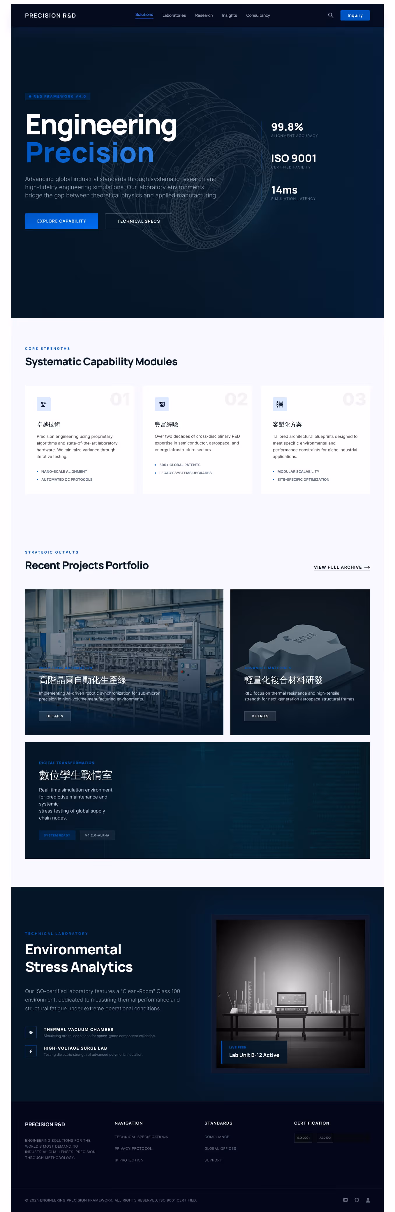 A screenshot of web page