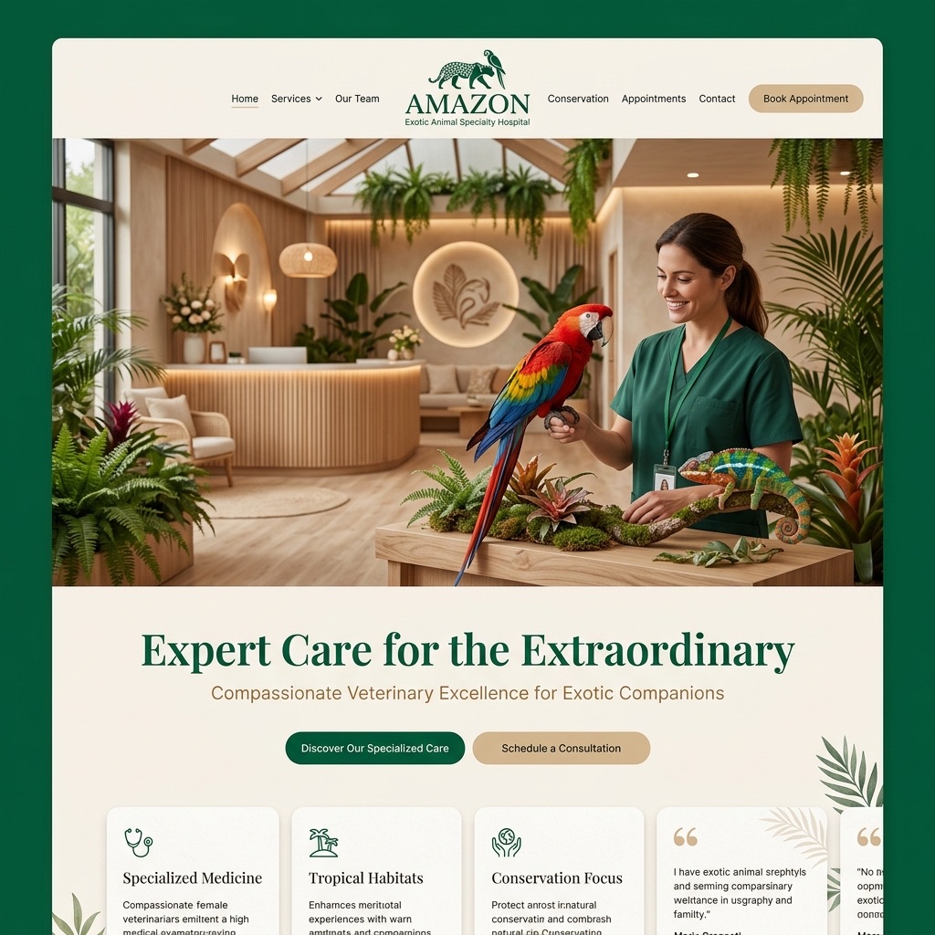 A screenshot of web page