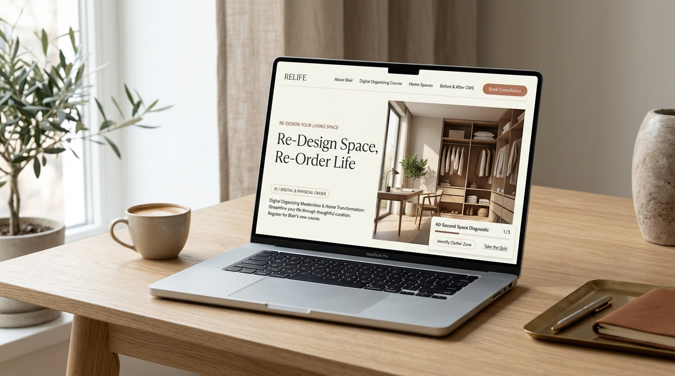 A screenshot of web page