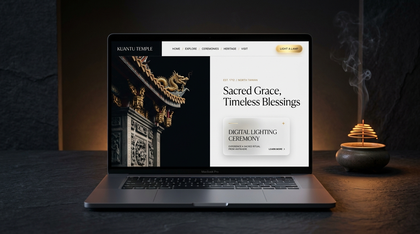 A screenshot of web page