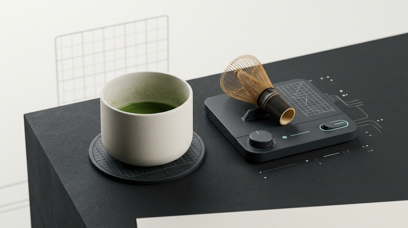 Nami Matcha Lifestyle Case Study - Braun Minimalist Aesthetic