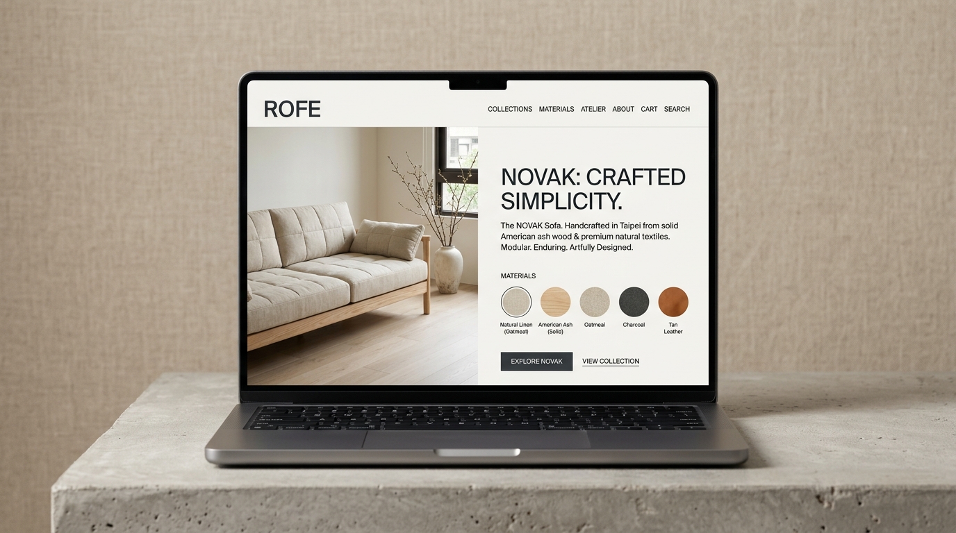 A screenshot of web page