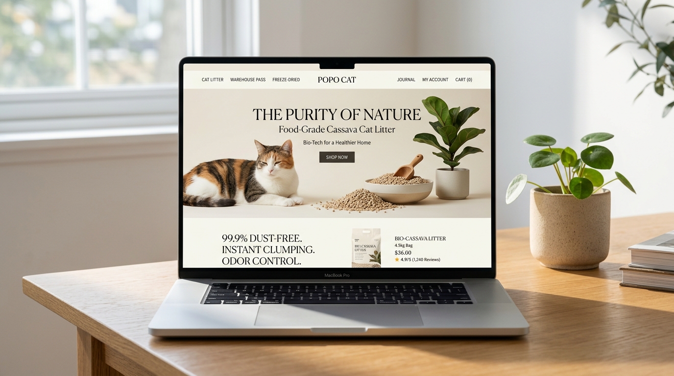 A screenshot of web page