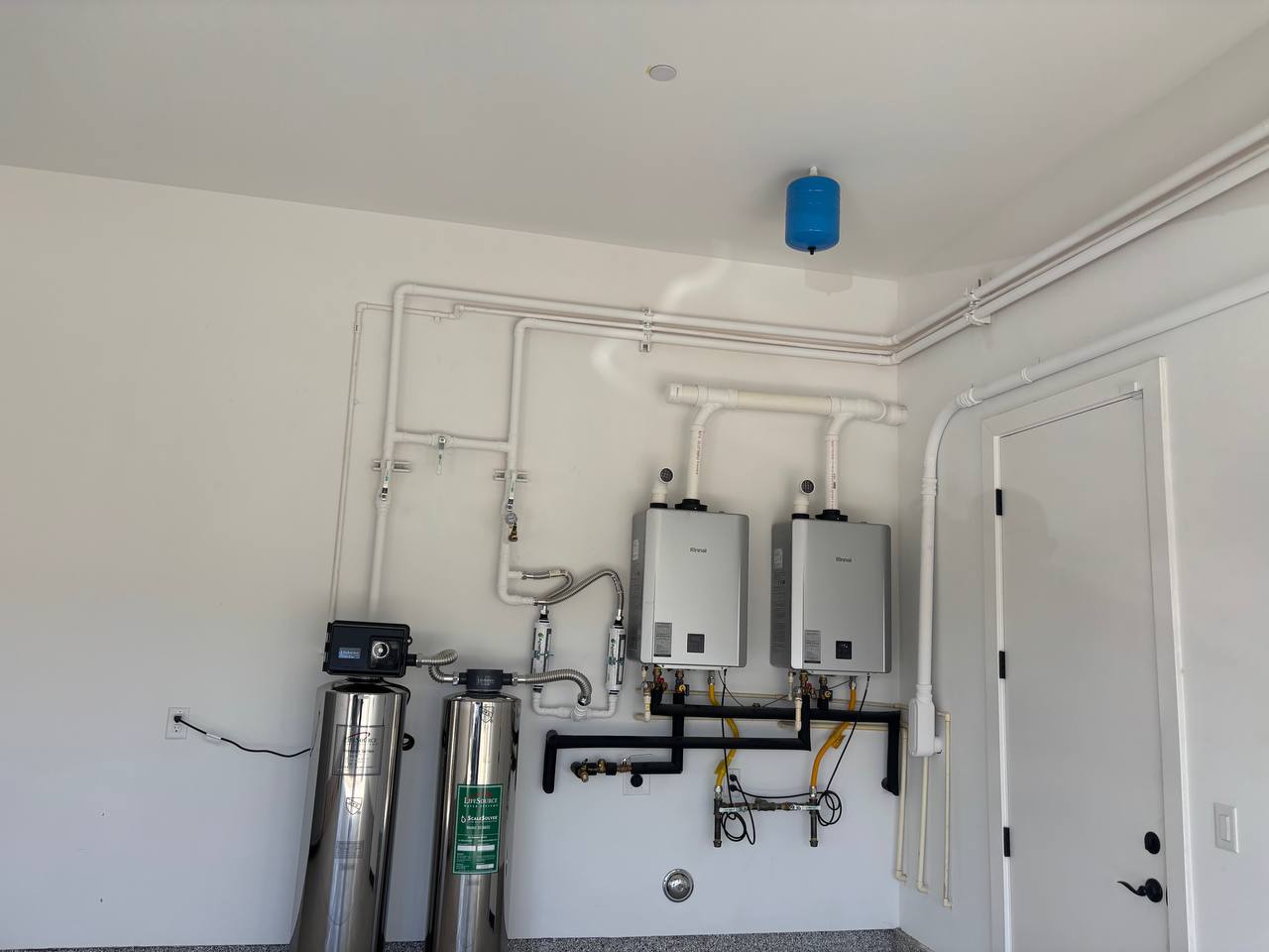Tankless Water Heaters and Water Softener Install in Calabasas