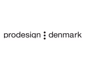 Prodesign Denmark logo in black and white typography