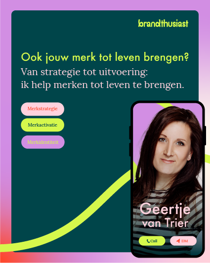 Brandthusiast brengt jouw merk tot leven