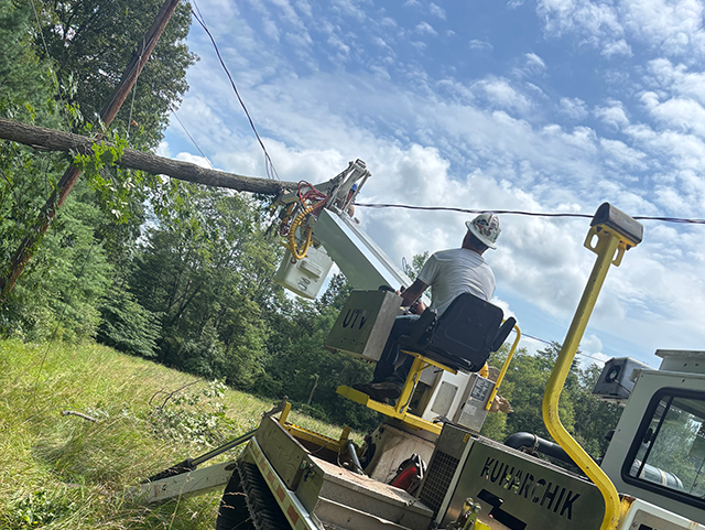 Utility Truck and work