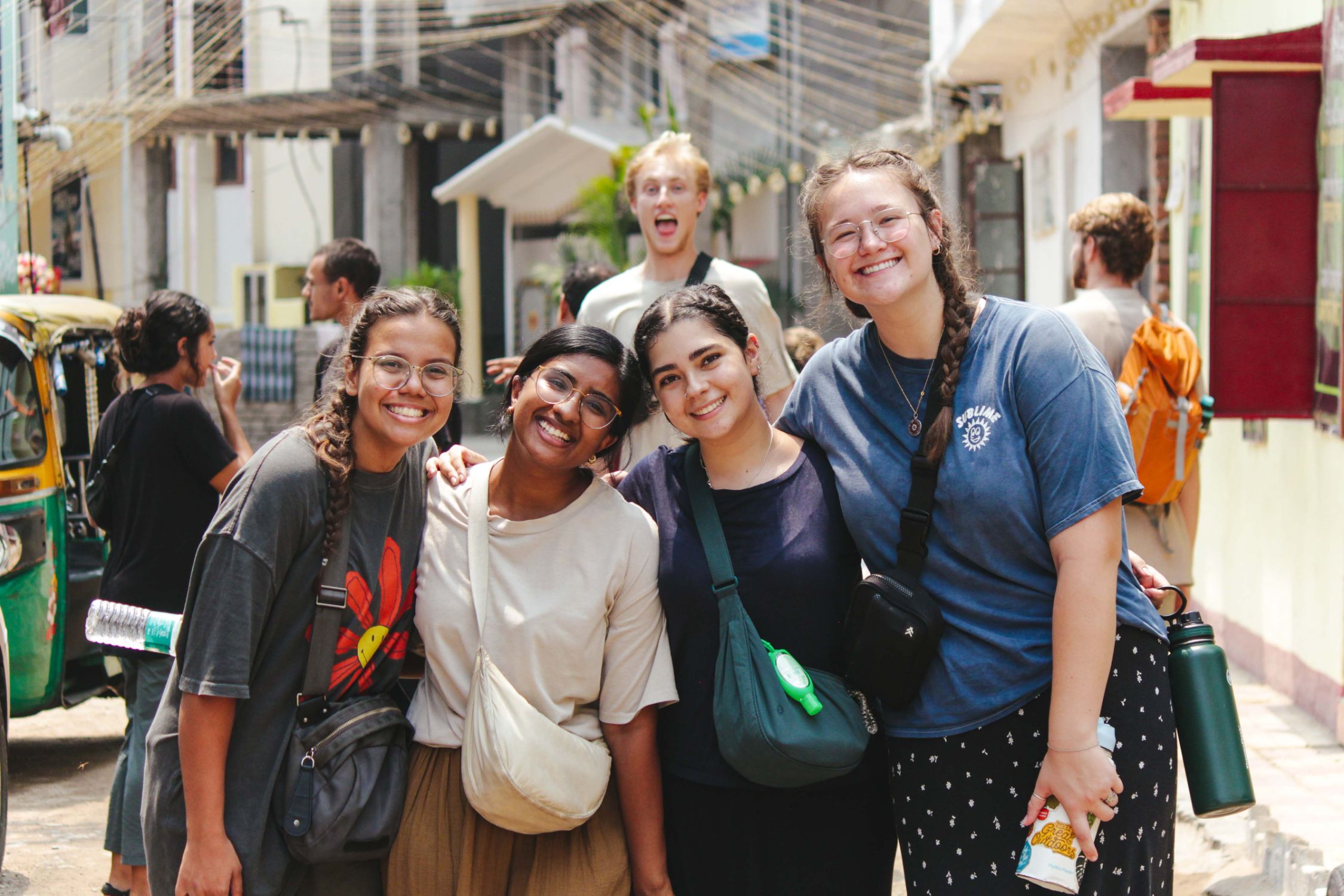 Young adults from YWAM Perth’s Discipleship Training School enjoying outreach in an urban community, reflecting joy, friendship, and purpose in following Jesus