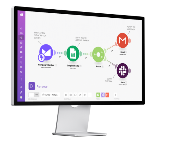 Connecting software