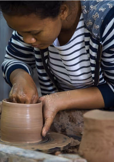 All of our products and textiles are crafted by hand using traditional techniques and held to time-tested standards of quality.