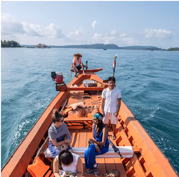 Our tale begins in 2006 exploring remote islands off Cambodia’s coast, on an old fishing boat, sleeping beneath the stars. After stopping alongside a reef in rapid decline, its shores covered in rubbish — an extraordinary journey began.