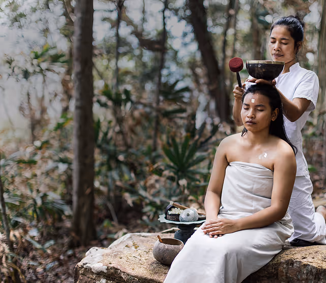 Explore holistic wellbeing where nature, indigenous wisdom and modern science unite to nurture harmony between people and the planet.