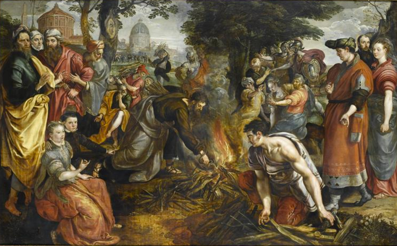 Saint Paul Bitten by a Viper on the Island of Malta, Maerten de Vos