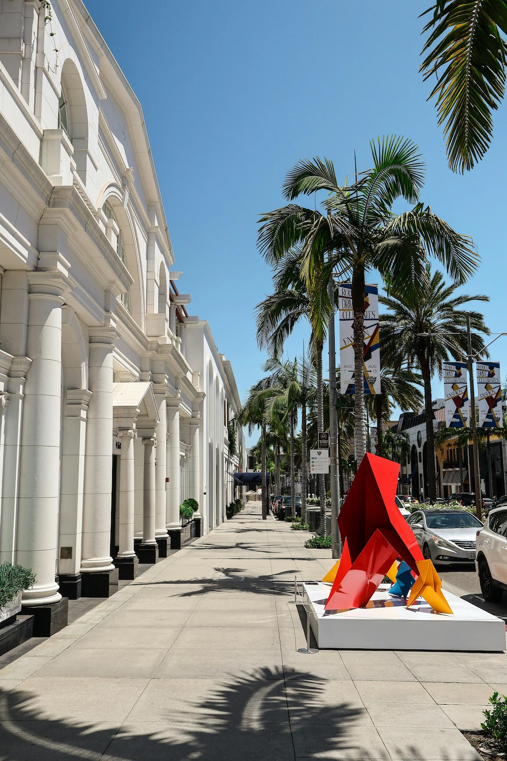 One of the most iconic street of the famous LA