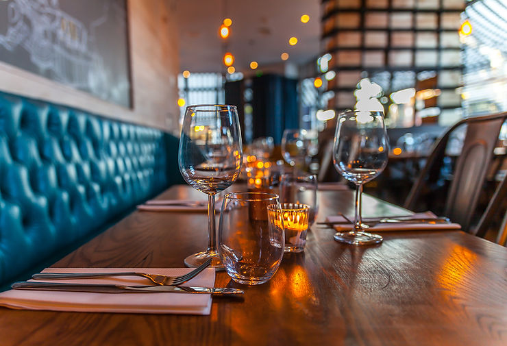 Restaurant food in your residence