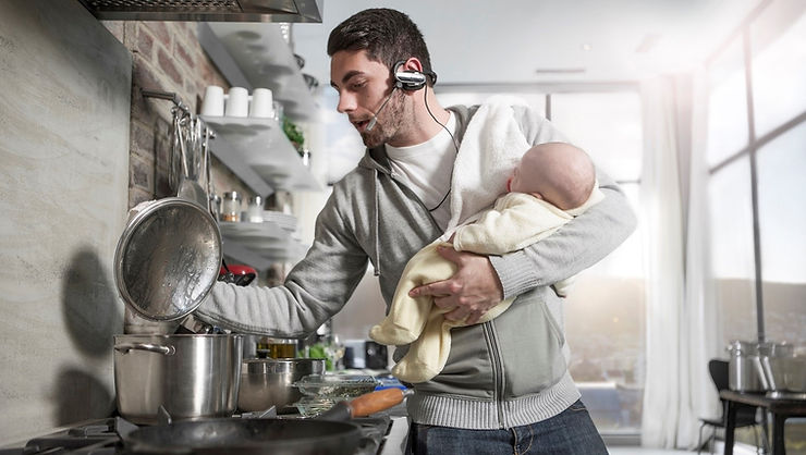 Multi-tasking private chef